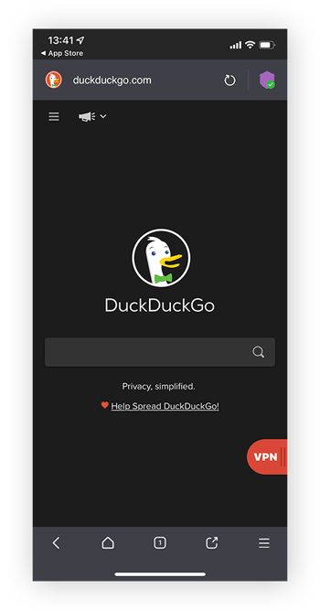 DuckDuckGo的暗网版本，帮助您导航洋葱网站和暗网链接。